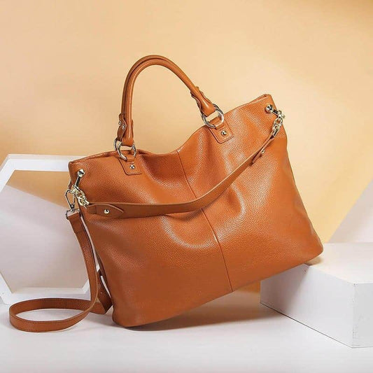 Genuine Leather Tote Bag