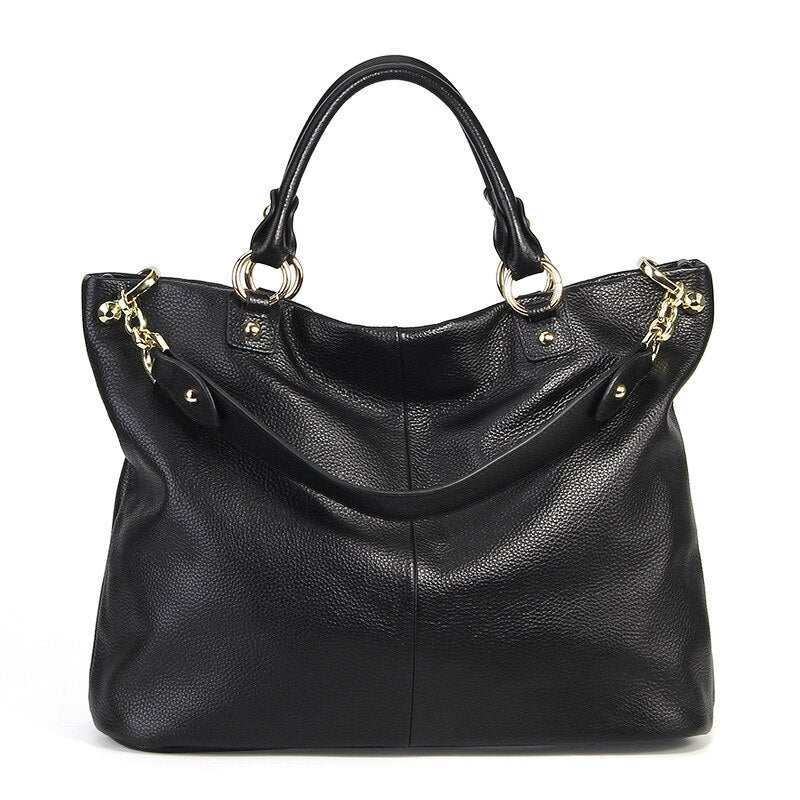Genuine Leather Tote Bag