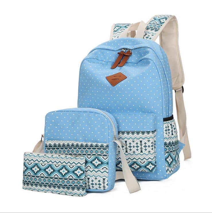 Boho Printed Bags 3 pcs Set