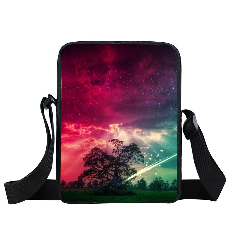 Starry Sky and Space Printed Crossbody Bags