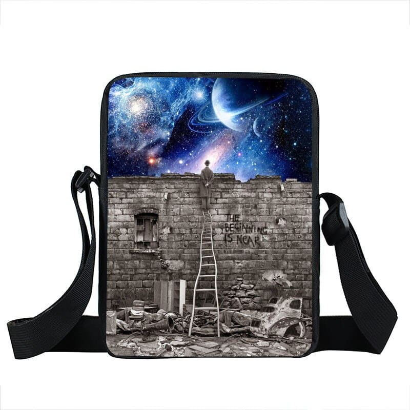 Starry Sky and Space Printed Crossbody Bags