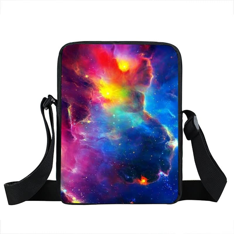 Starry Sky and Space Printed Crossbody Bags