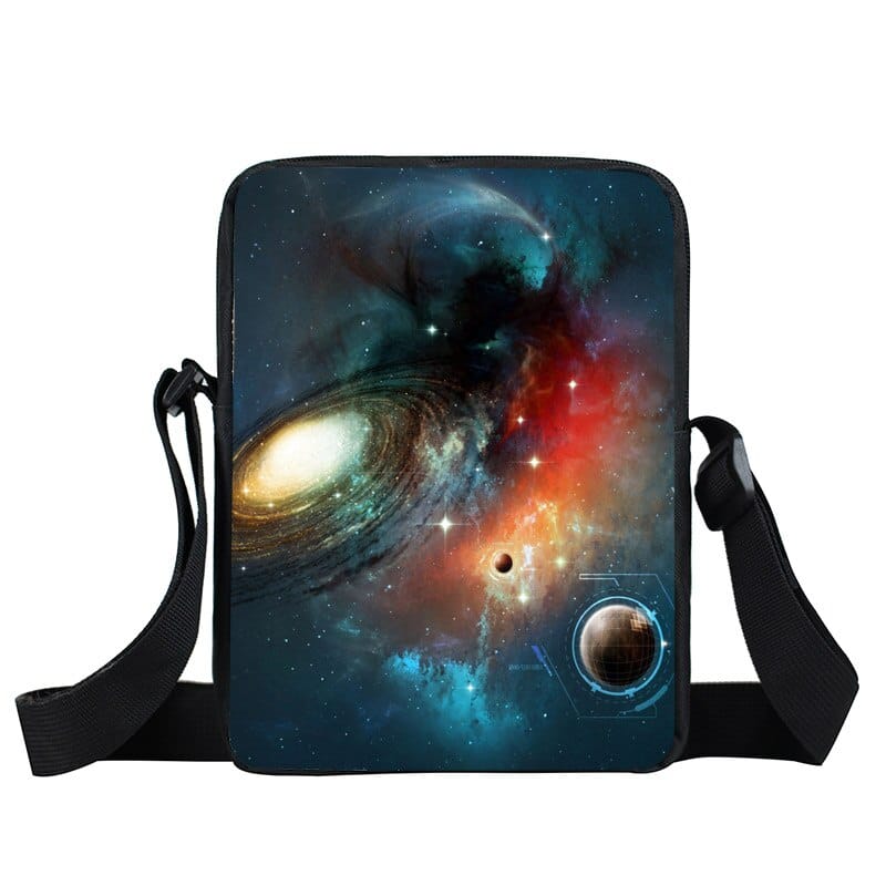 Starry Sky and Space Printed Crossbody Bags