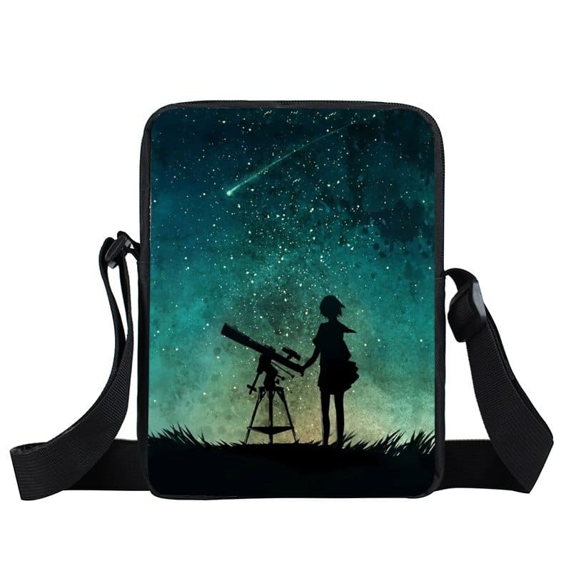Starry Sky and Space Printed Crossbody Bags