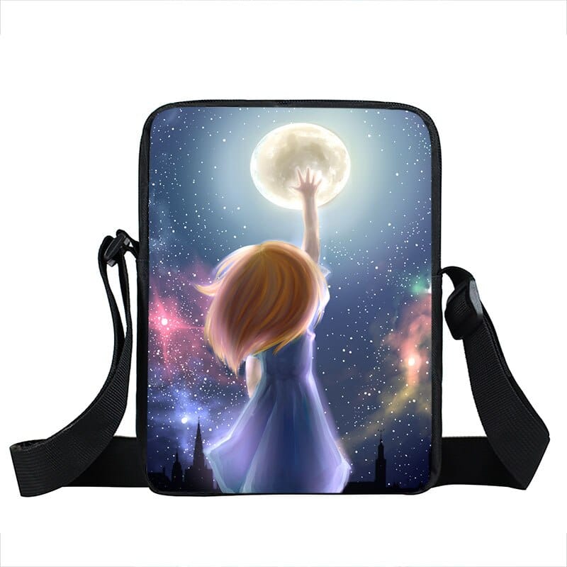 Starry Sky and Space Printed Crossbody Bags