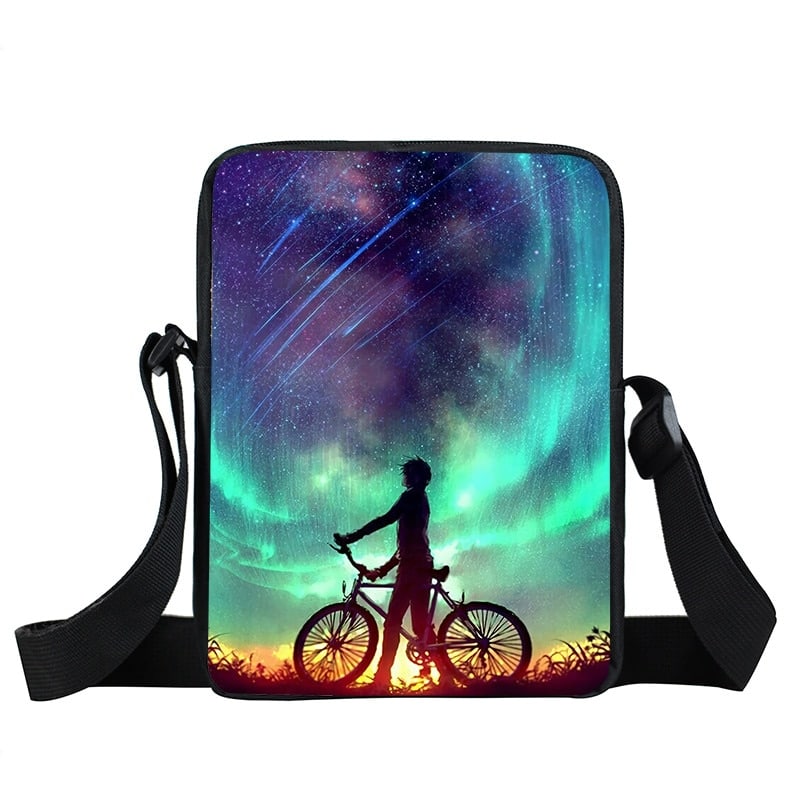 Starry Sky and Space Printed Crossbody Bags