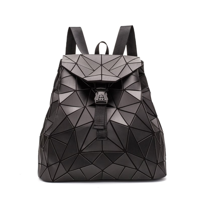 Geometric Style Holographic Mosaic Backpack