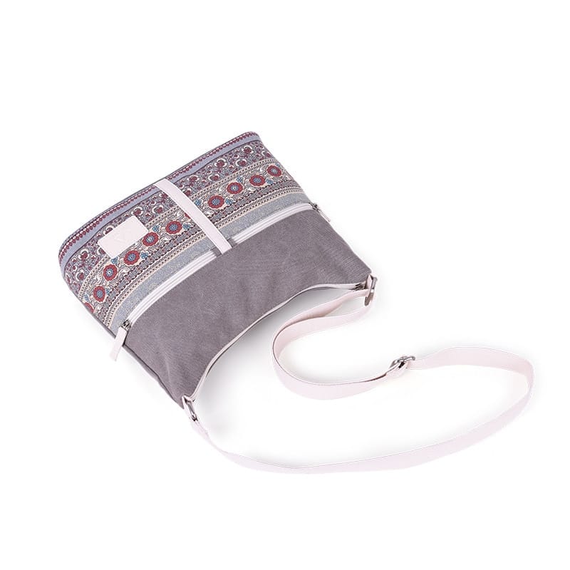 Bohemian Canvas Crossbody Bag