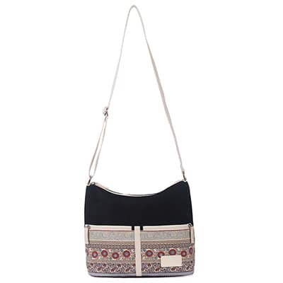 Bohemian Canvas Crossbody Bag