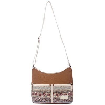 Bohemian Canvas Crossbody Bag
