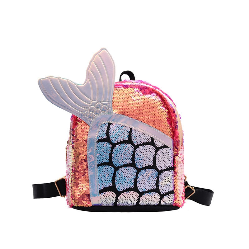 Mermaid Tail Backpack for Girls