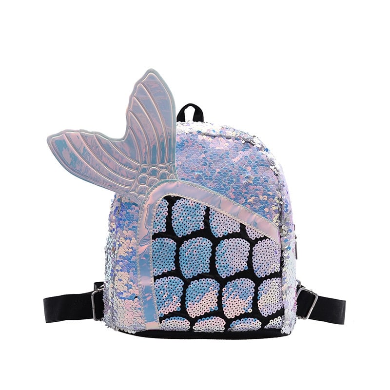Mermaid Tail Backpack for Girls