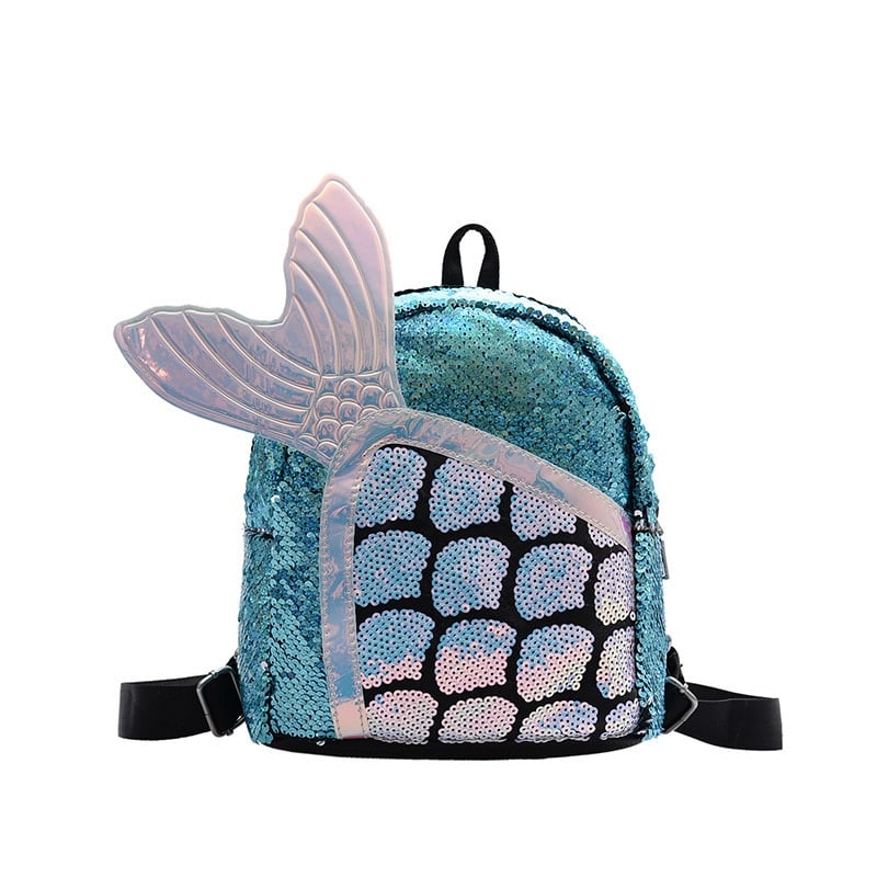 Mermaid Tail Backpack for Girls