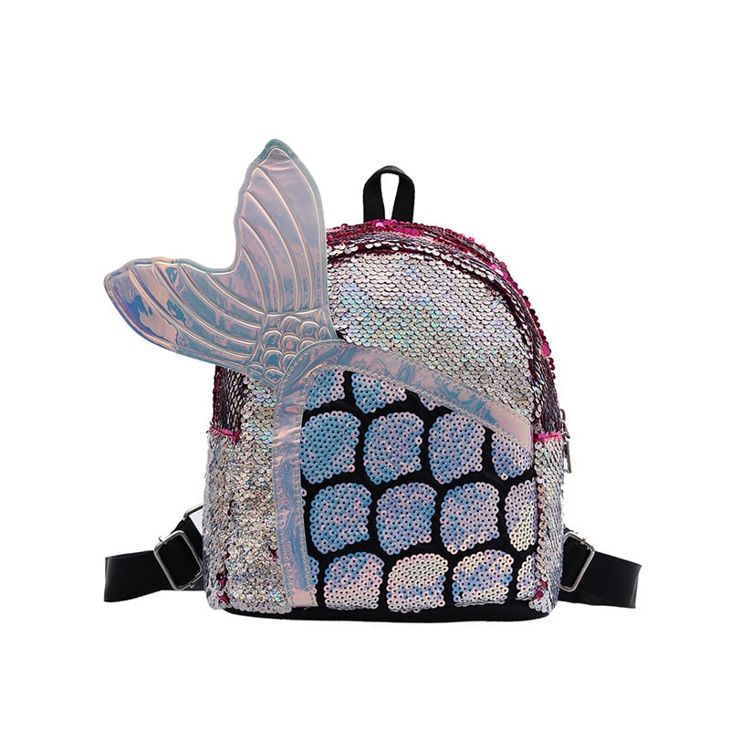 Mermaid Tail Backpack for Girls