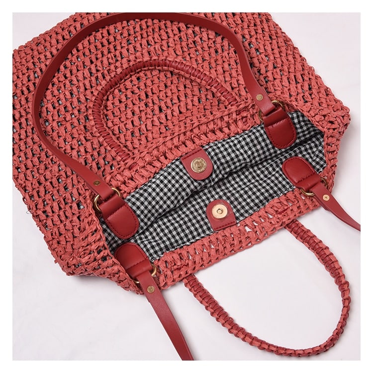 Straw Shoulder Bag