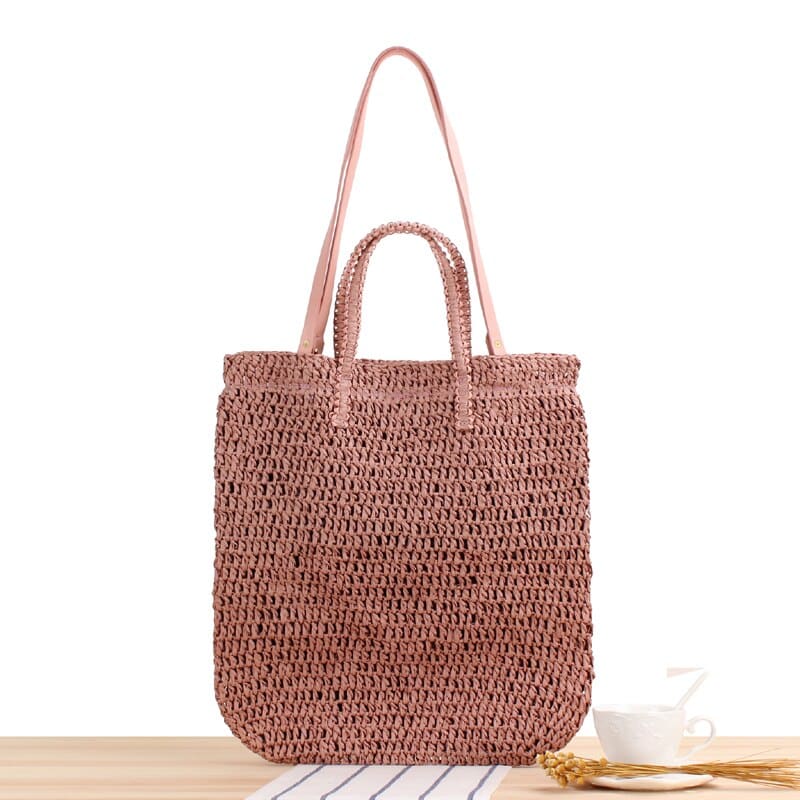 Straw Shoulder Bag