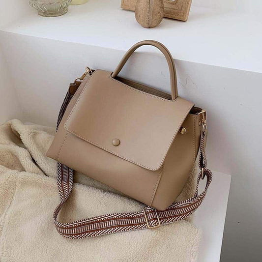 Casual Style Top-Handle Bag