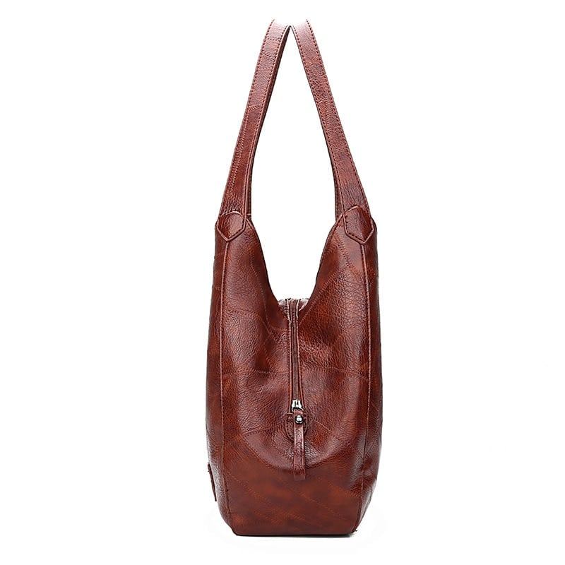 Marble Eco-Leather Tote Bag
