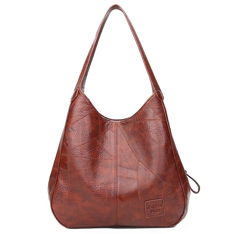 Marble Eco-Leather Tote Bag