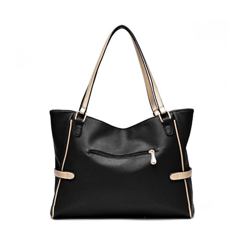 Casual Elegant Large Capacity PU Leather Handbag