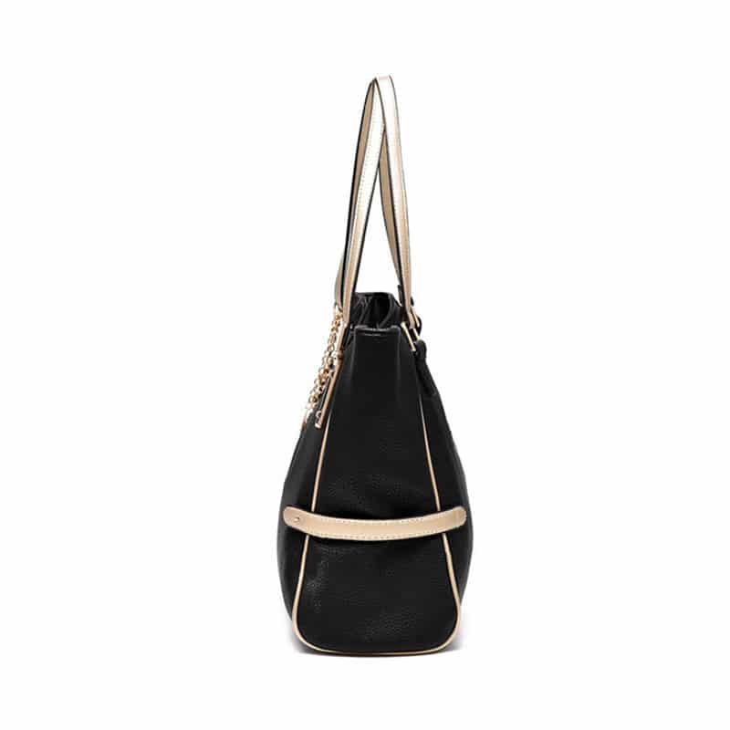 Casual Elegant Large Capacity PU Leather Handbag