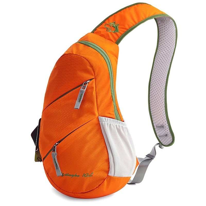 Cute Bright Waterproof Nylon Sling Bag