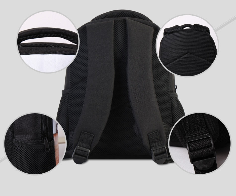 Cute Candy Themed Compact Casual Backpack