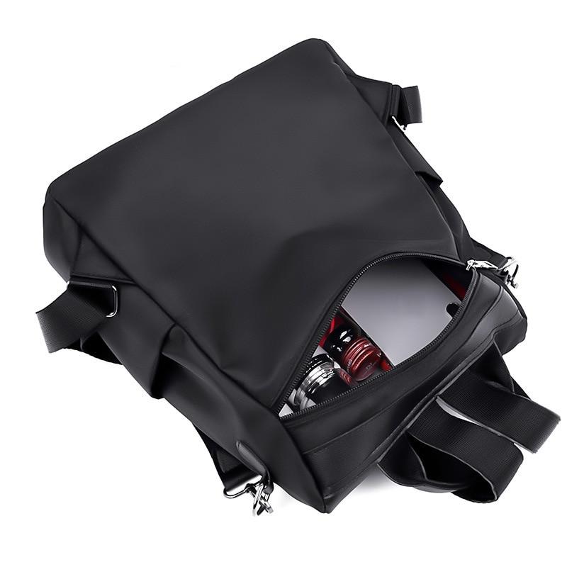 Small Backpack with Cat Pendant