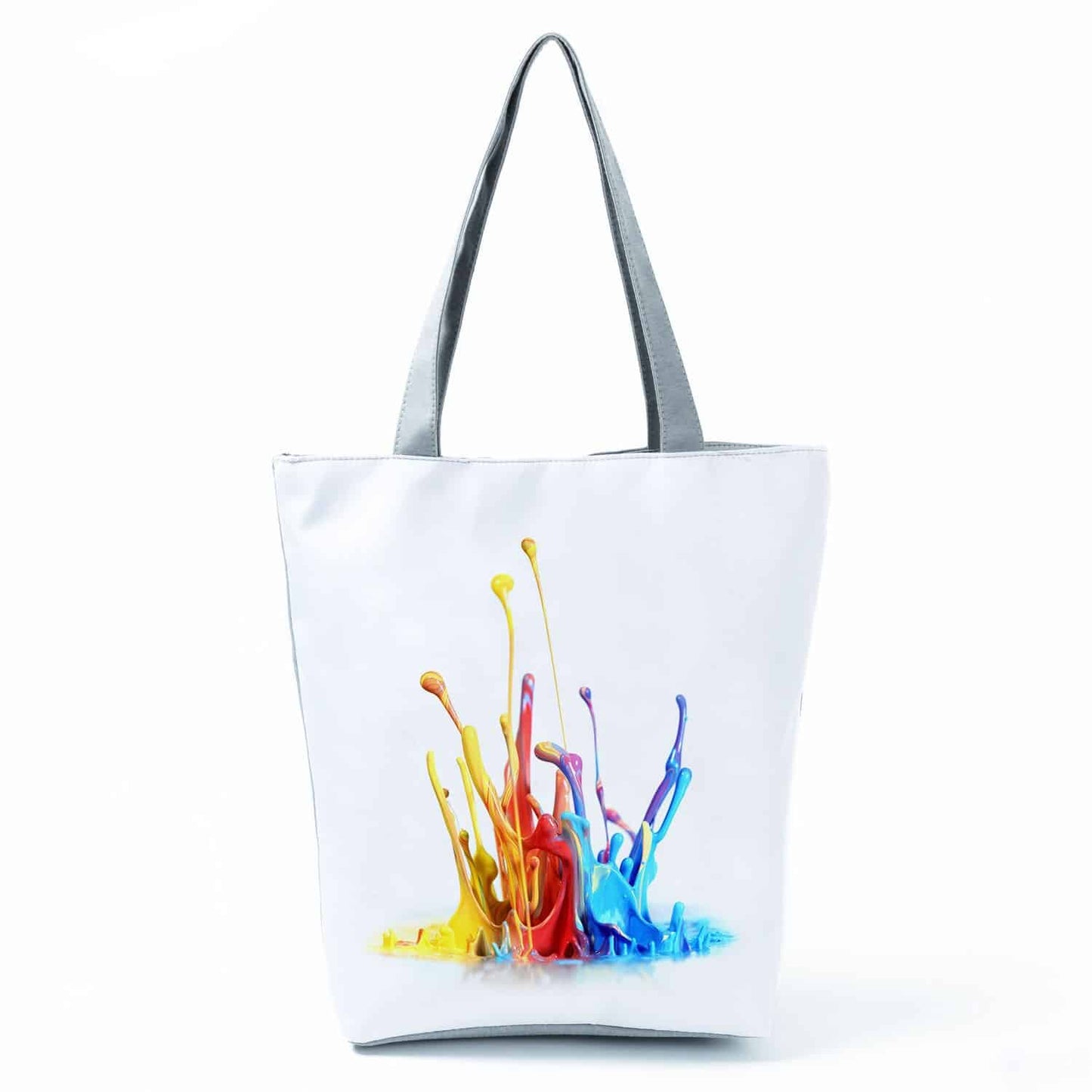 Beach Printed Canvas Handbags