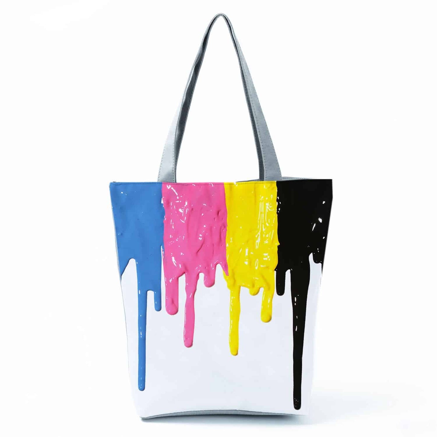 Beach Printed Canvas Handbags