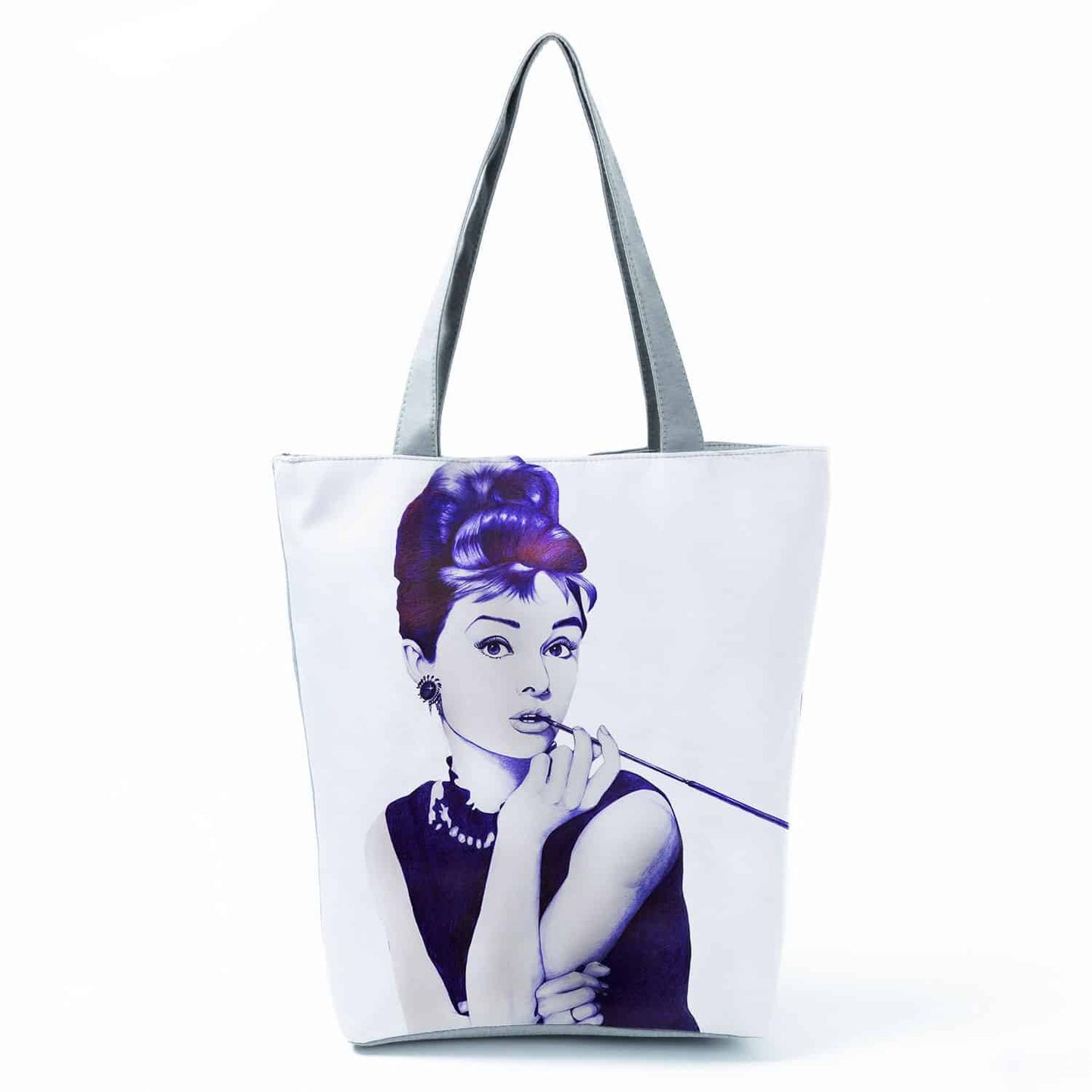 Beach Printed Canvas Handbags