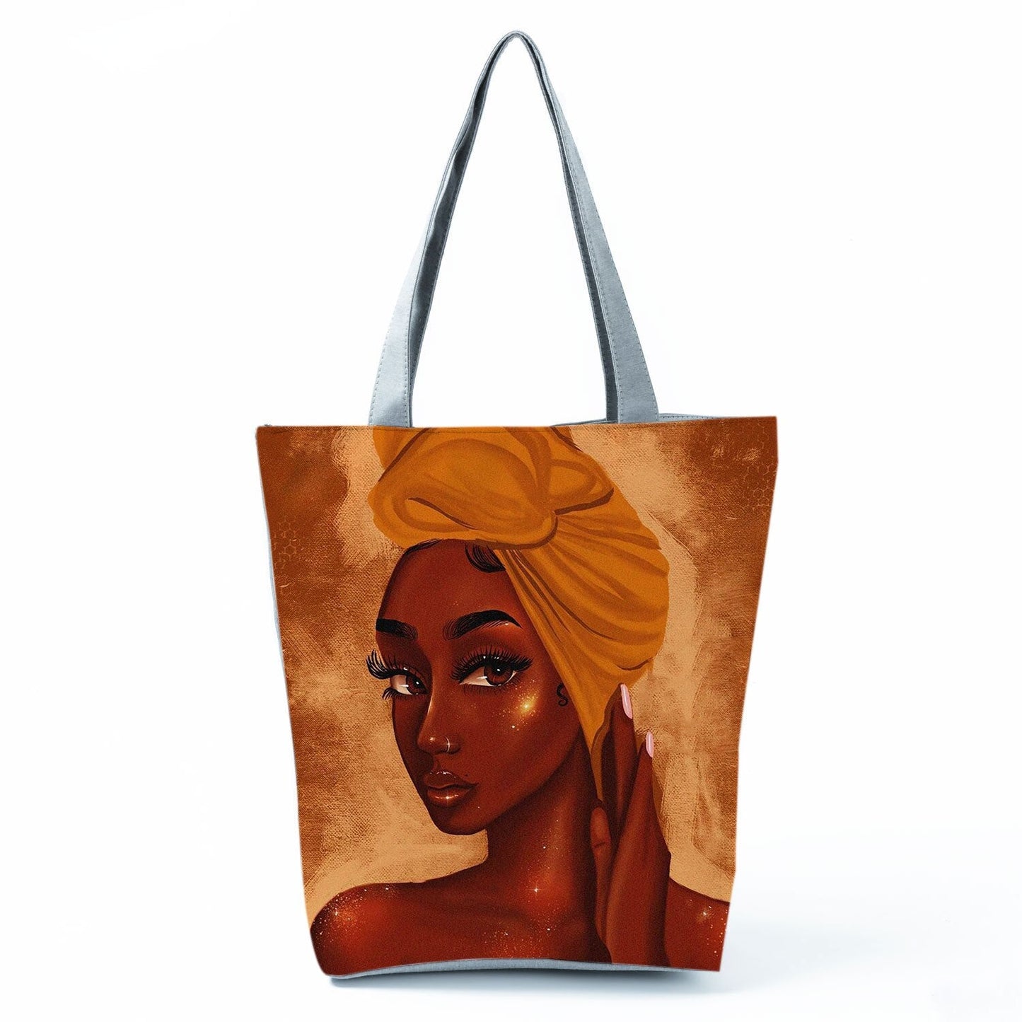 Beach Printed Canvas Handbags