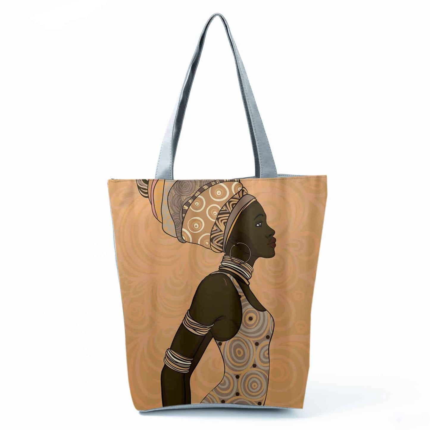 Beach Printed Canvas Handbags