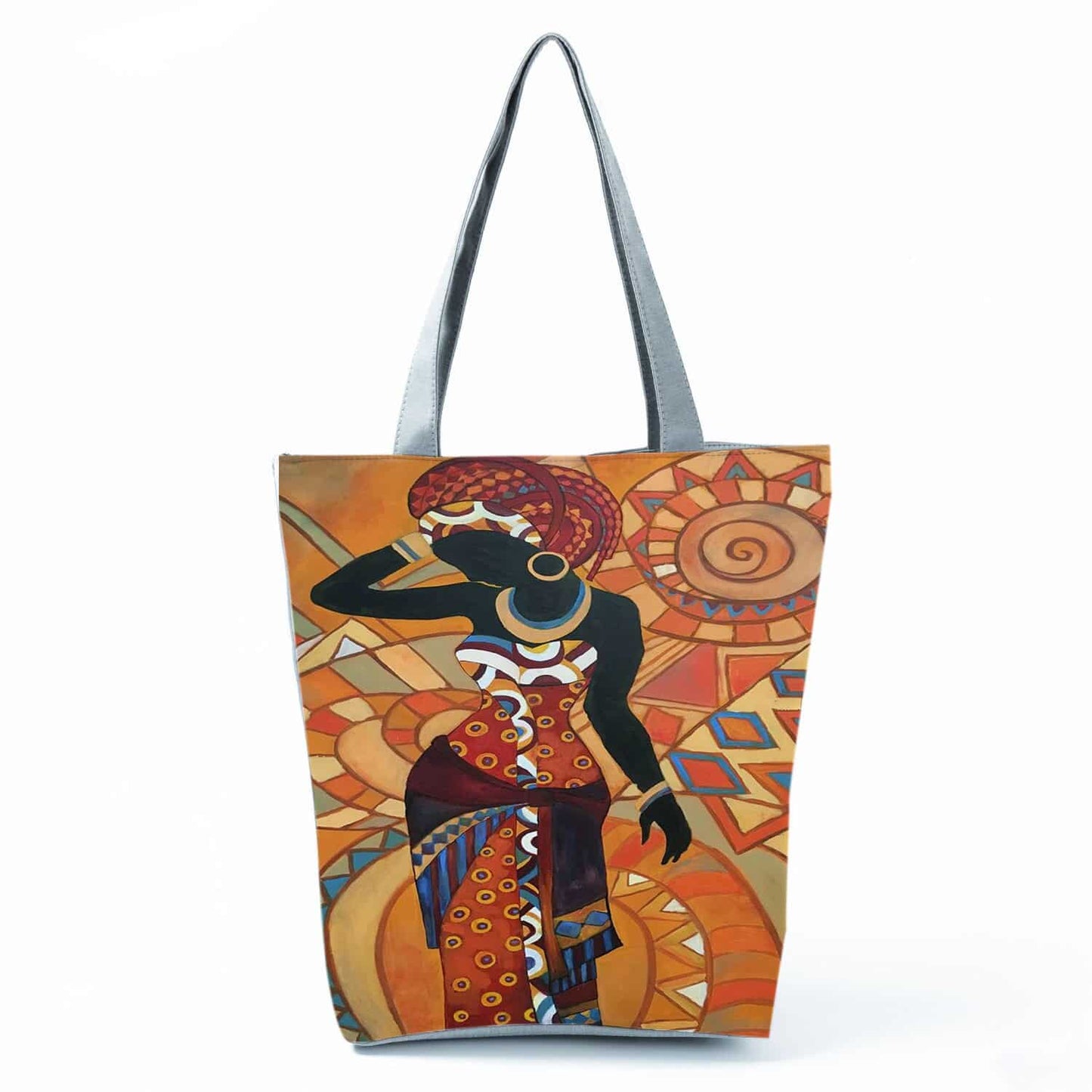 Beach Printed Canvas Handbags
