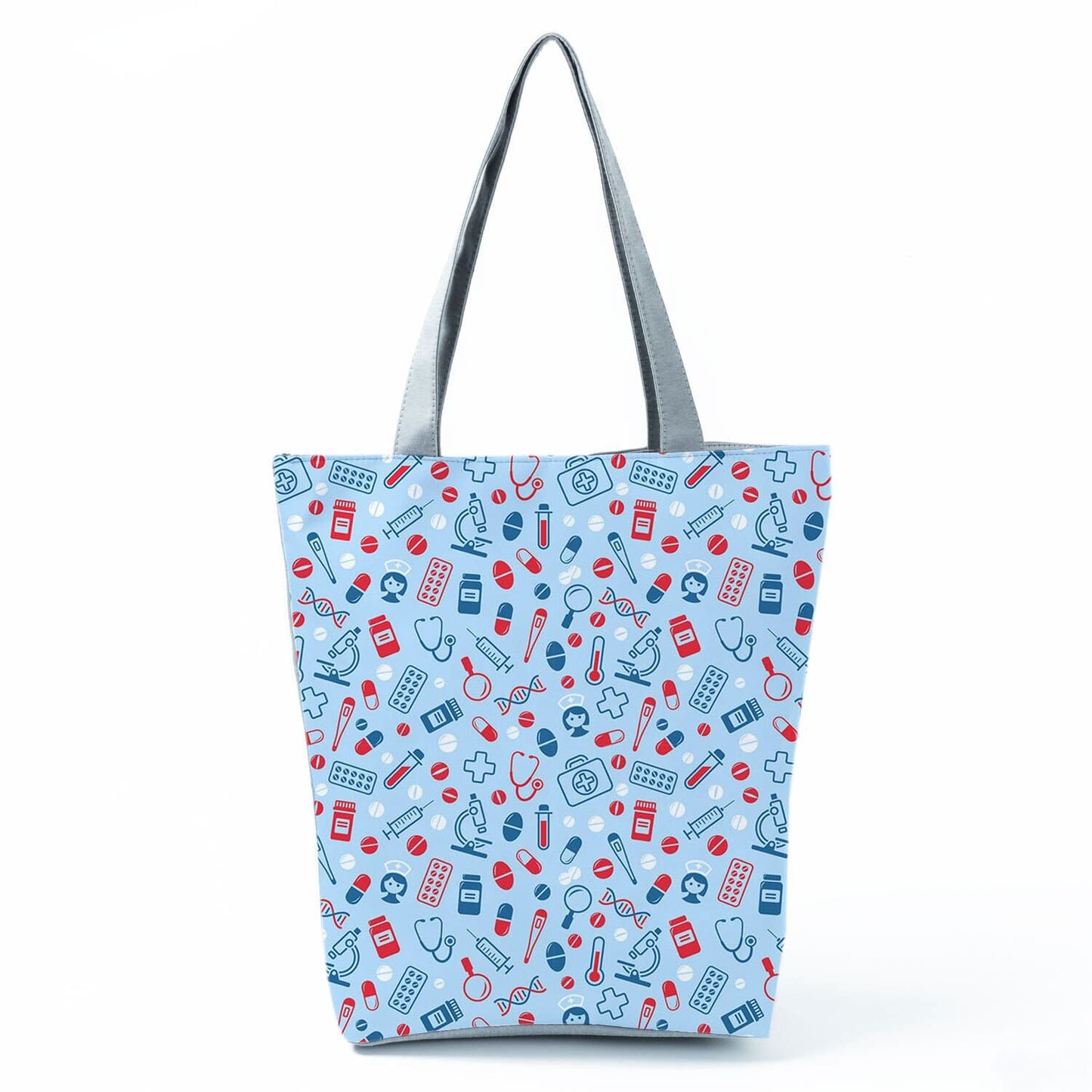 Beach Printed Canvas Handbags