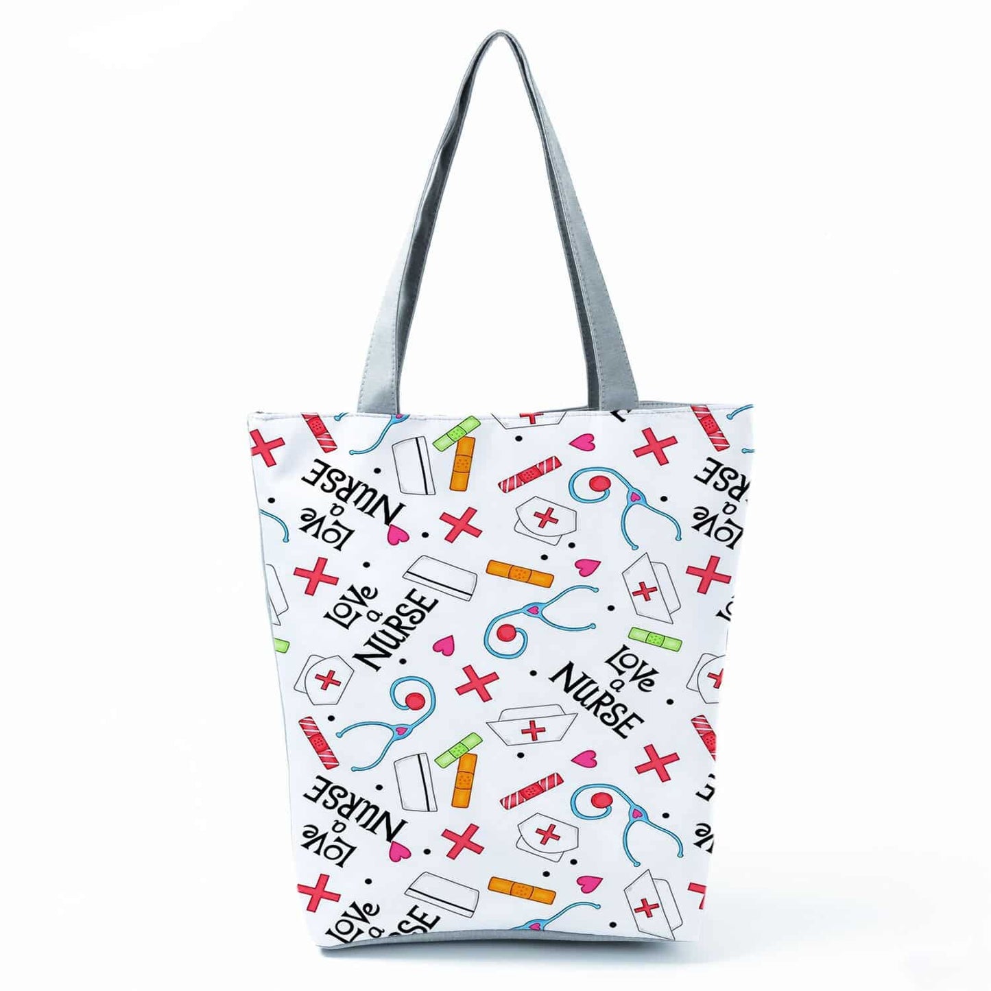 Beach Printed Canvas Handbags