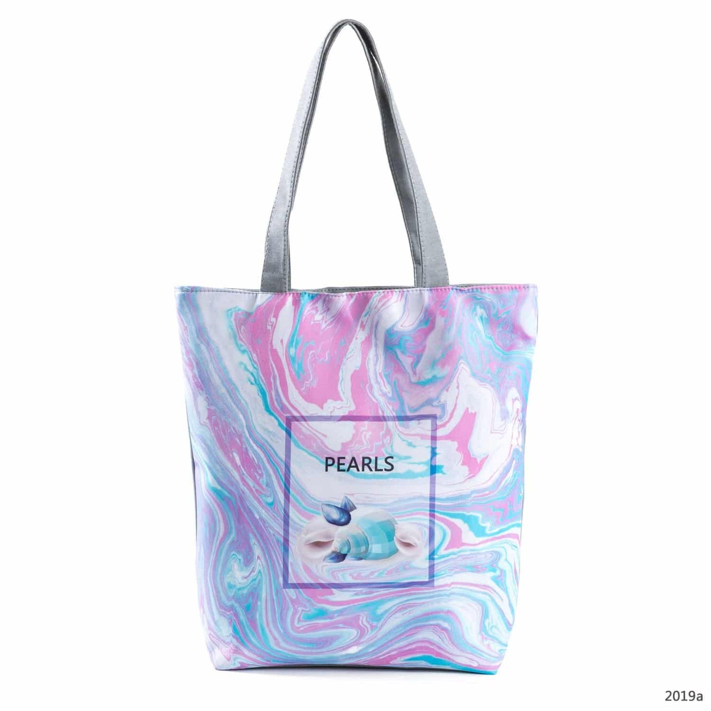 Beach Printed Canvas Handbags
