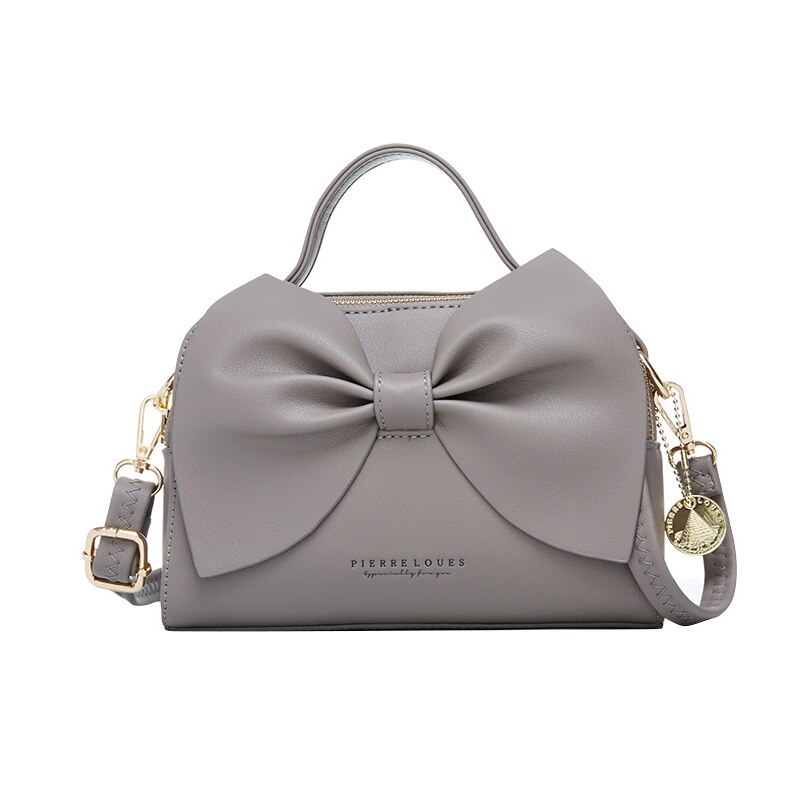 Elegant Shoulder Bag with Bow