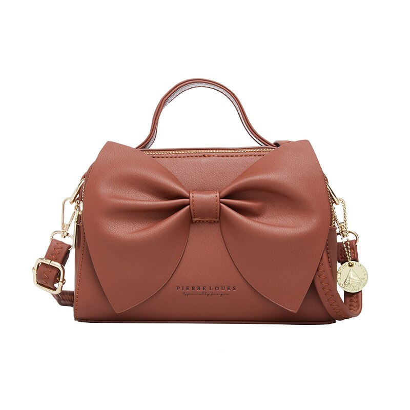 Elegant Shoulder Bag with Bow
