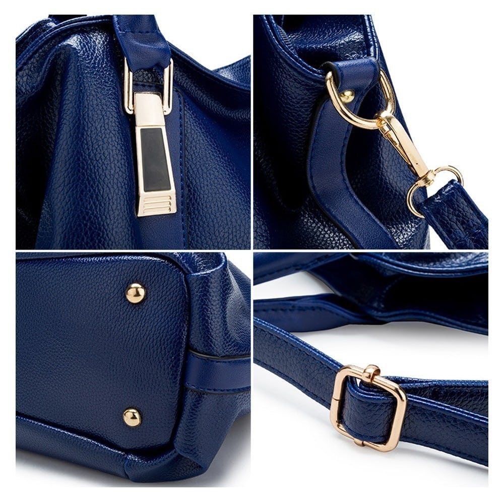 Luxury Colorful PU Leather Shoulder Bag