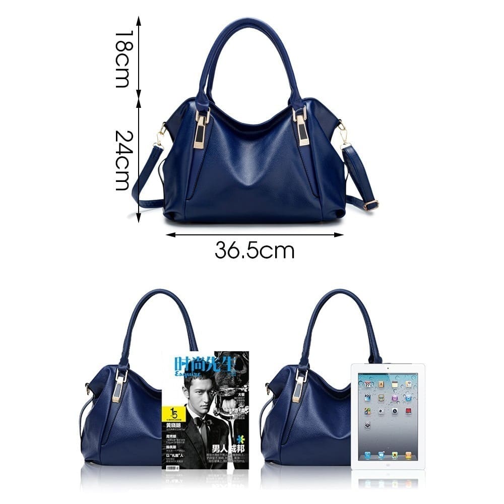 Luxury Colorful PU Leather Shoulder Bag