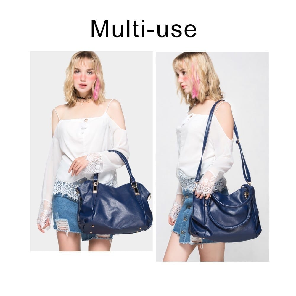 Luxury Colorful PU Leather Shoulder Bag