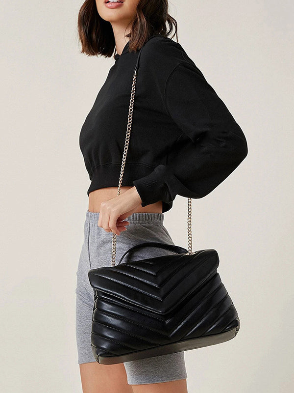 Chains Split-Joint Handbags Shoulder Bags