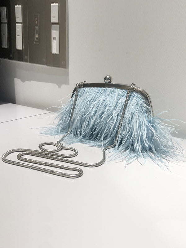 Snake Chain Tasseled Crossbody Bags