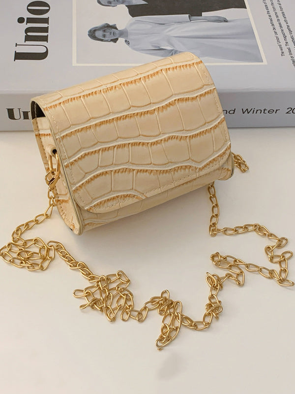 Chains Shiny Split-Joint Crossbody Bags Bags