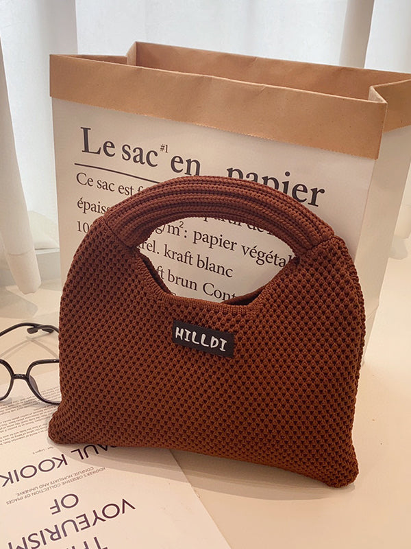 Applique Hollow Handbags Bags