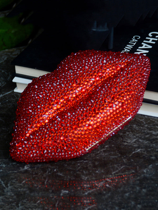 Chains Geometric Rhine Stones Crossbody Bags Bags Accessories