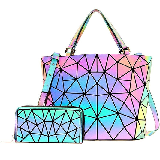 Mosaic Design Tote Bag 2/3 Pcs Set
