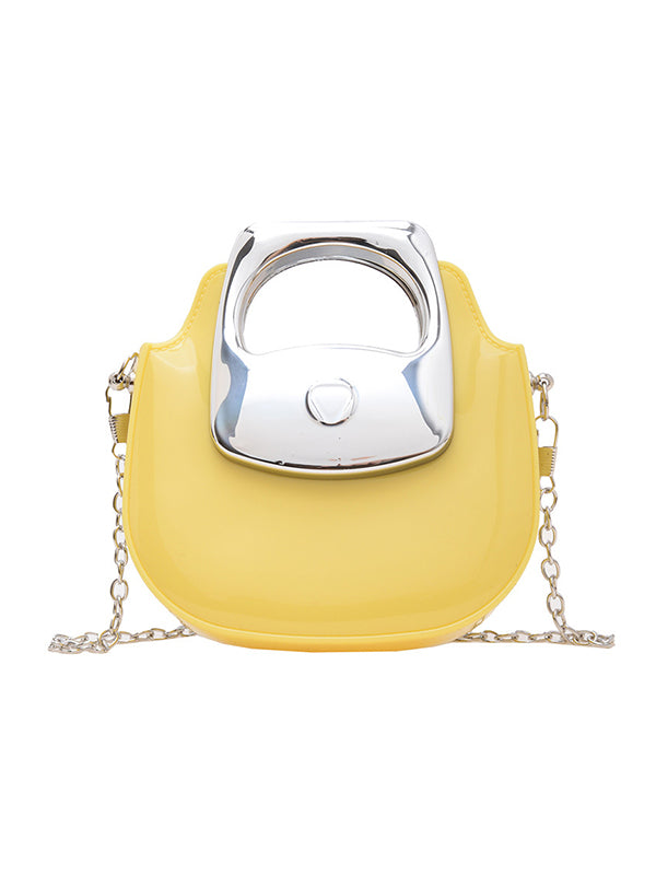 Chains Satchels Crossbody Bags