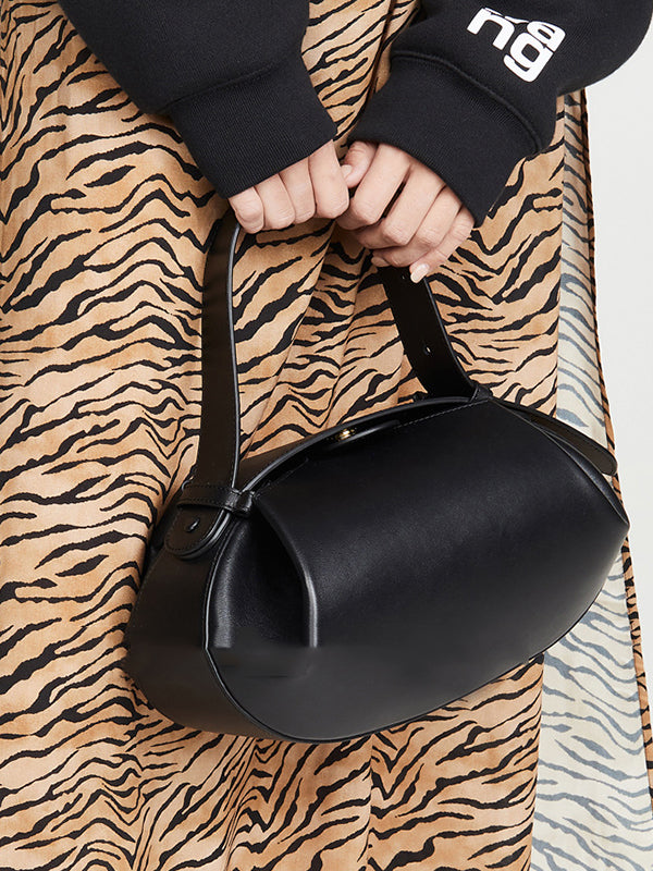 Geometric Pleated Split-Joint Satchels Handbags Crossbody Bags Bags